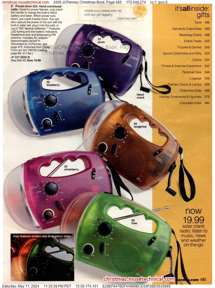 2000 JCPenney Christmas Book, Page 485