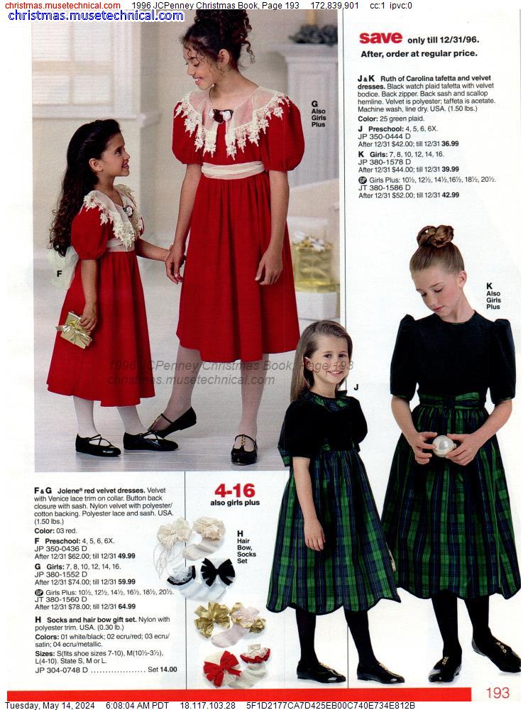 1996 JCPenney Christmas Book, Page 193