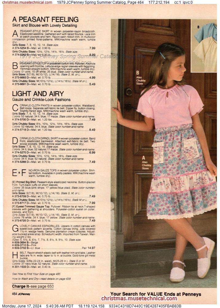 1979 JCPenney Spring Summer Catalog, Page 464