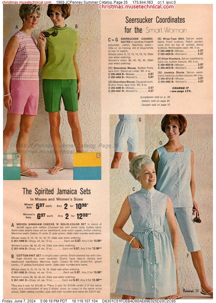 1969 JCPenney Summer Catalog, Page 35