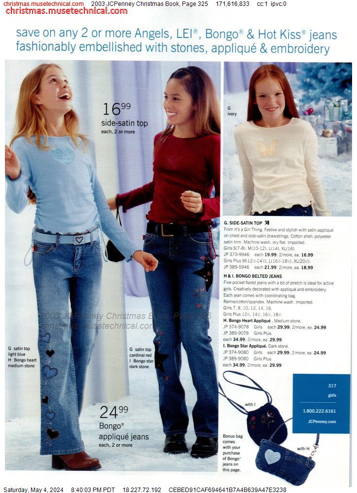 2003 JCPenney Christmas Book, Page 325