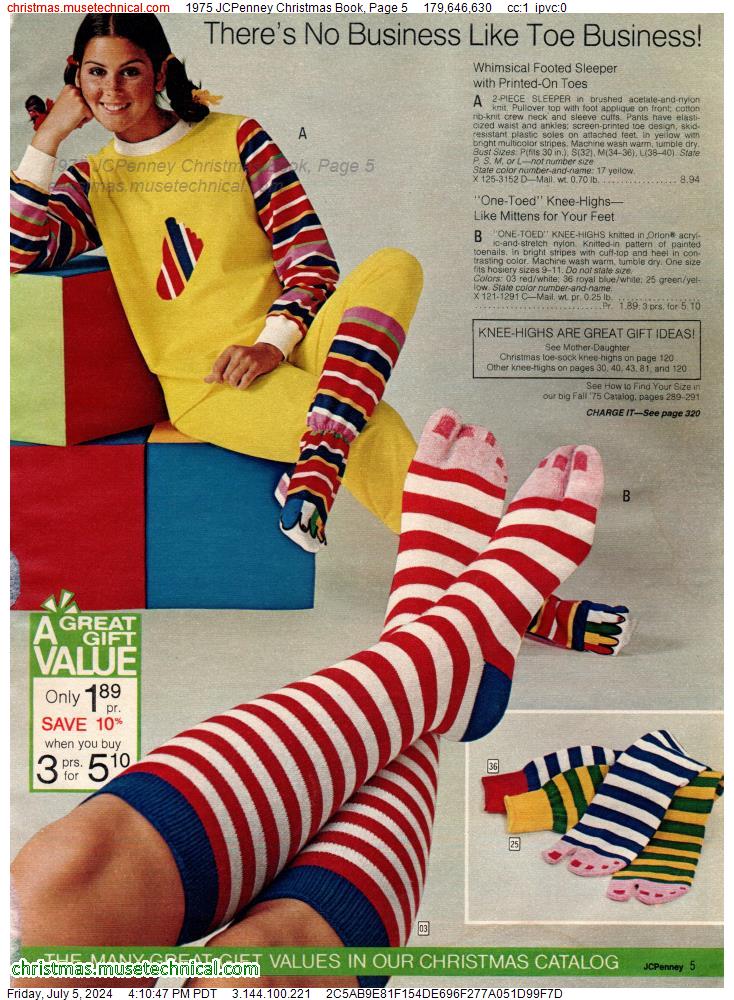 1975 JCPenney Christmas Book, Page 5