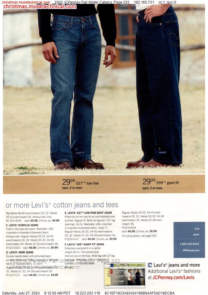 2003 JCPenney Fall Winter Catalog, Page 333