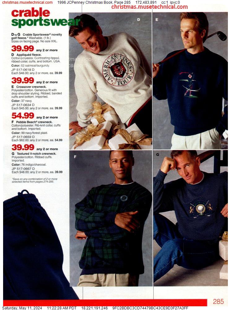 1996 JCPenney Christmas Book, Page 285