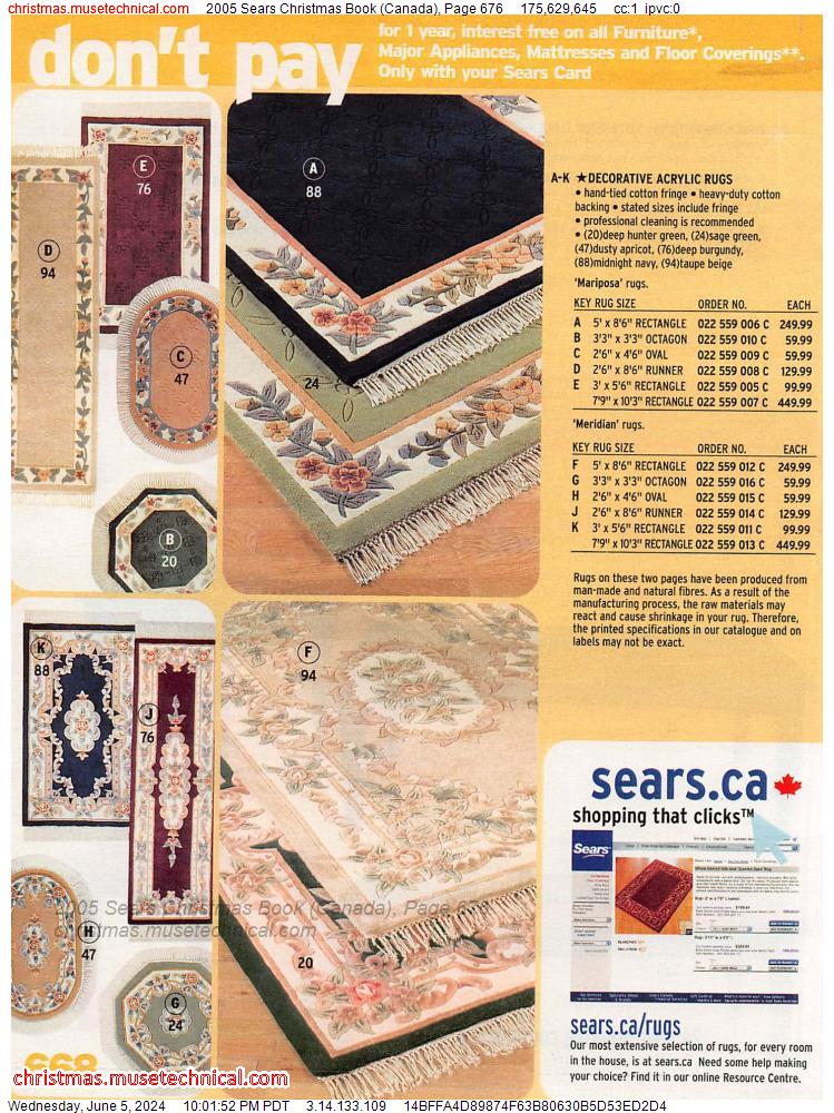 2005 Sears Christmas Book (Canada), Page 676