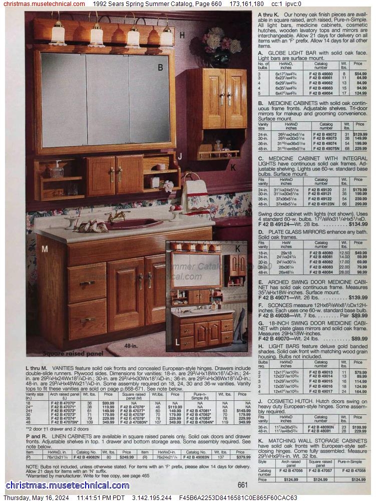 1992 Sears Spring Summer Catalog, Page 660