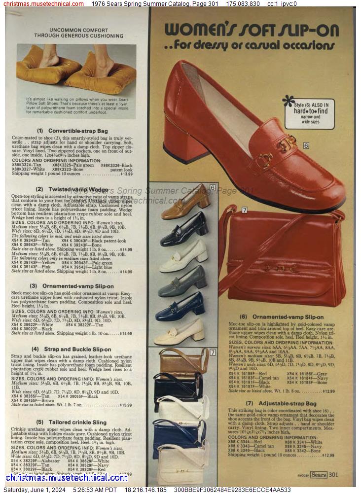 1976 Sears Spring Summer Catalog, Page 301