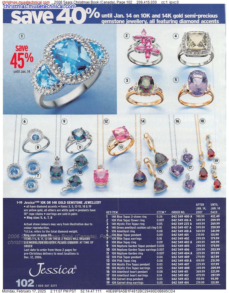 2006 Sears Christmas Book (Canada), Page 102