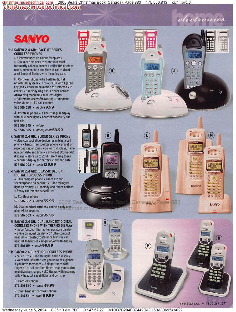2005 Sears Christmas Book (Canada), Page 883