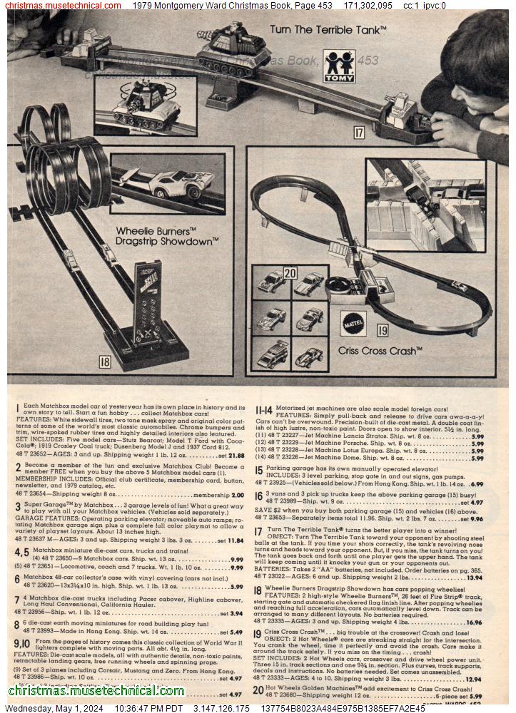 1979 Montgomery Ward Christmas Book, Page 453