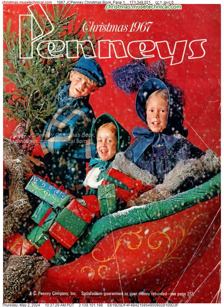 1967 JCPenney Christmas Book, Page 1