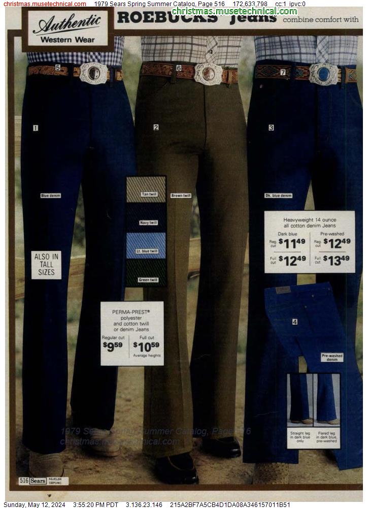 1979 Sears Spring Summer Catalog, Page 516