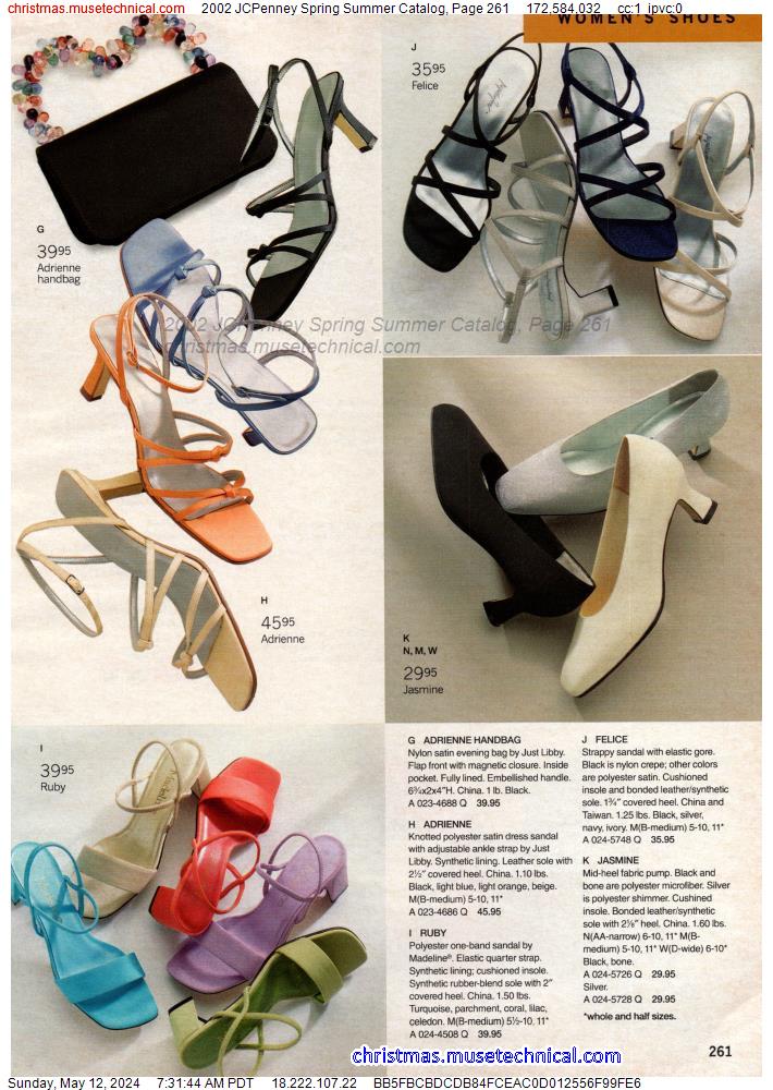 2002 JCPenney Spring Summer Catalog, Page 261