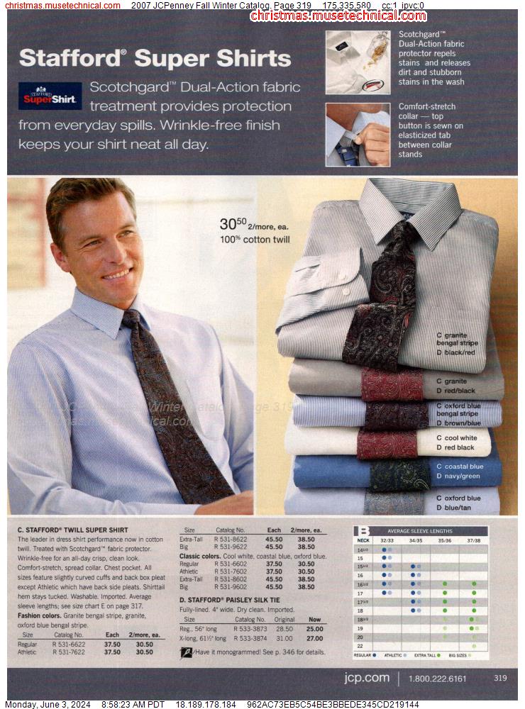 2007 JCPenney Fall Winter Catalog, Page 319