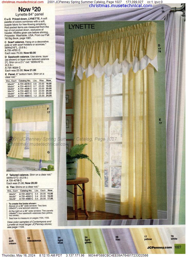2001 JCPenney Spring Summer Catalog, Page 1027
