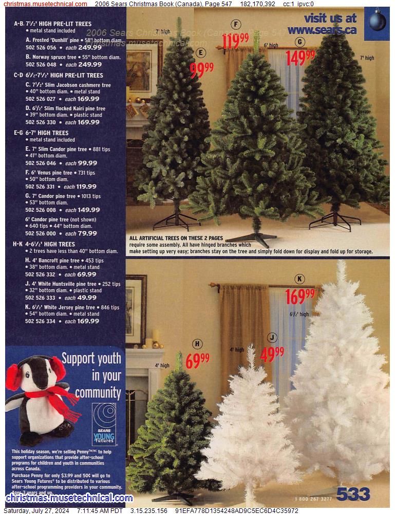 2006 Sears Christmas Book (Canada), Page 547