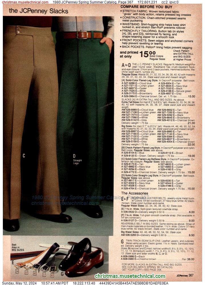 1980 JCPenney Spring Summer Catalog, Page 367