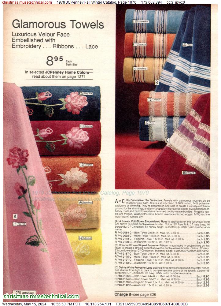 1979 JCPenney Fall Winter Catalog, Page 1070