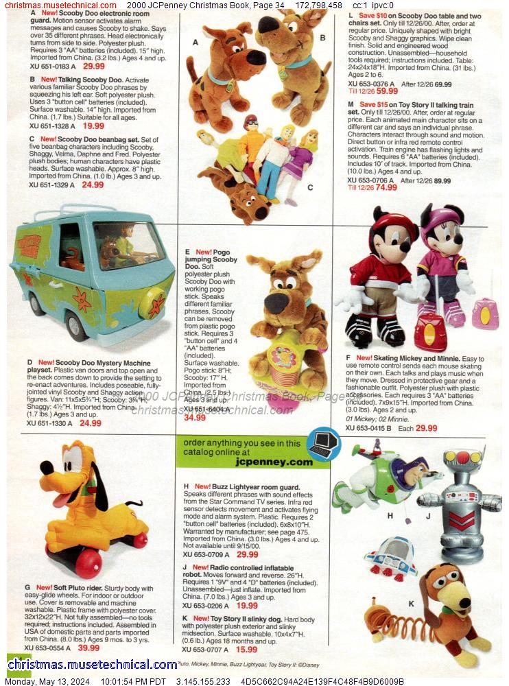 2000 JCPenney Christmas Book, Page 34
