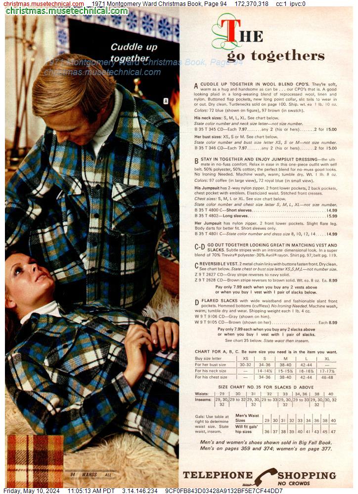 1971 Montgomery Ward Christmas Book, Page 94