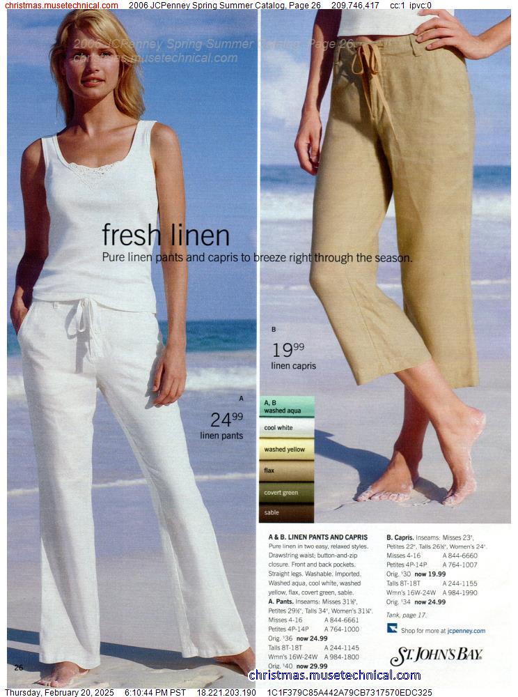 2006 JCPenney Spring Summer Catalog, Page 26