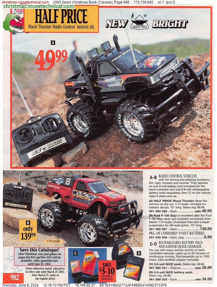 2000 Sears Christmas Book (Canada), Page 986