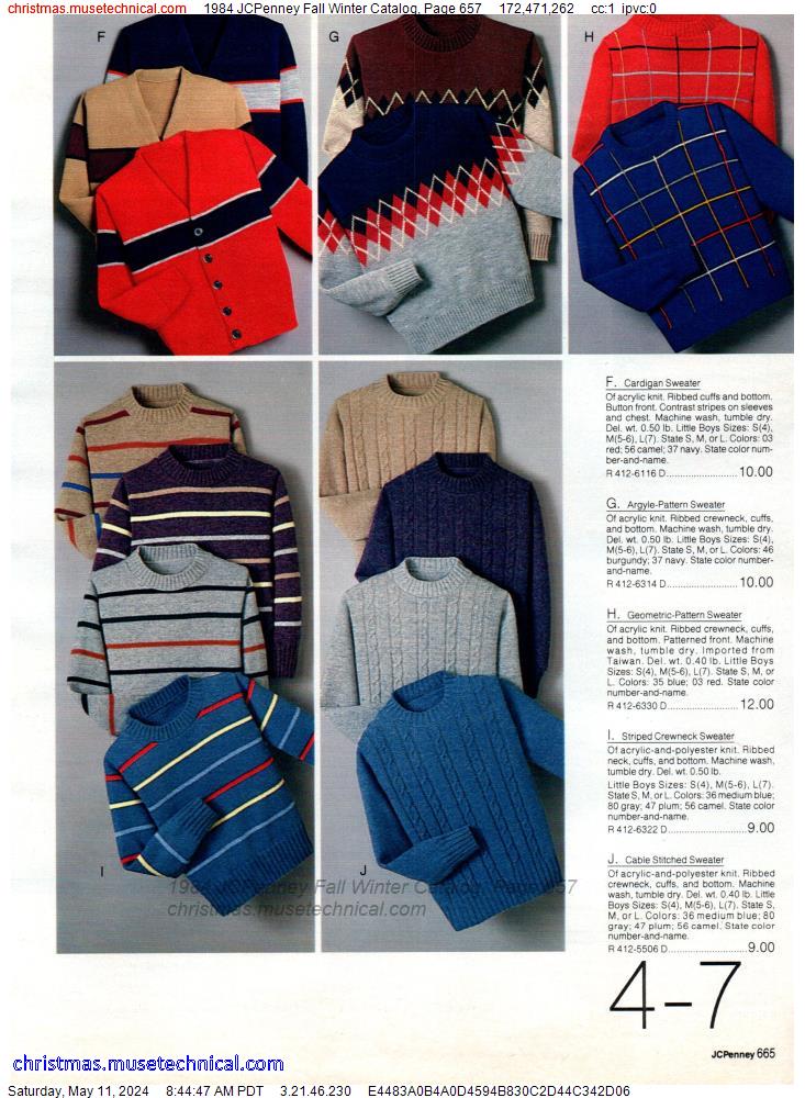 1984 JCPenney Fall Winter Catalog, Page 657