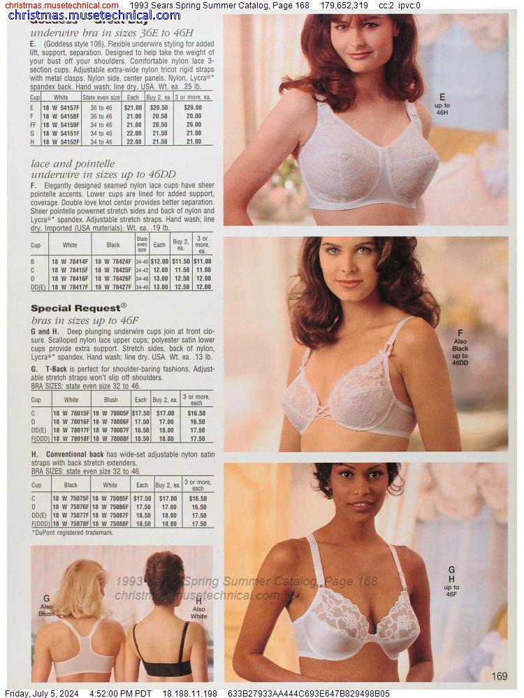 1993 Sears Spring Summer Catalog, Page 168