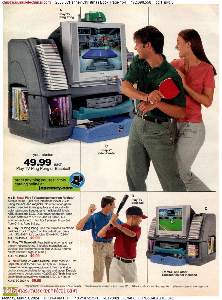2000 JCPenney Christmas Book, Page 154