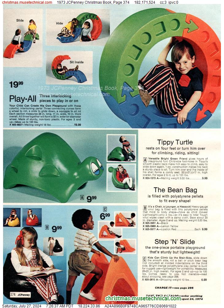 1973 JCPenney Christmas Book, Page 374