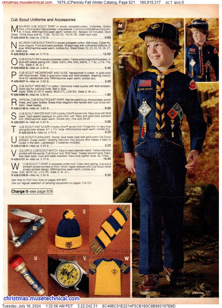 1979 JCPenney Fall Winter Catalog, Page 521