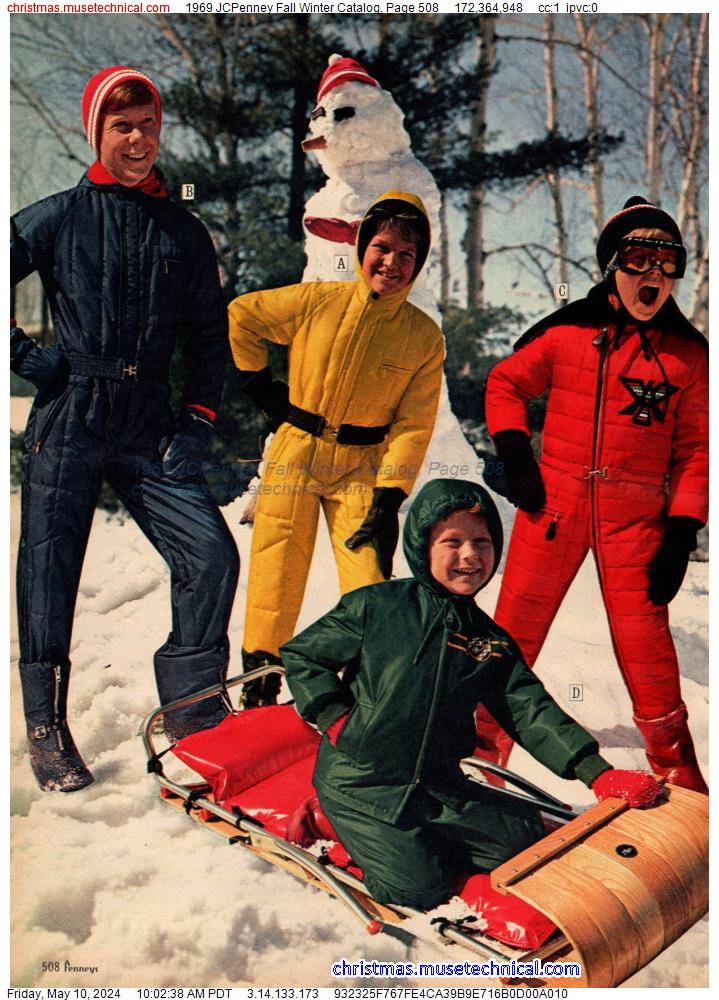 1969 JCPenney Fall Winter Catalog, Page 508