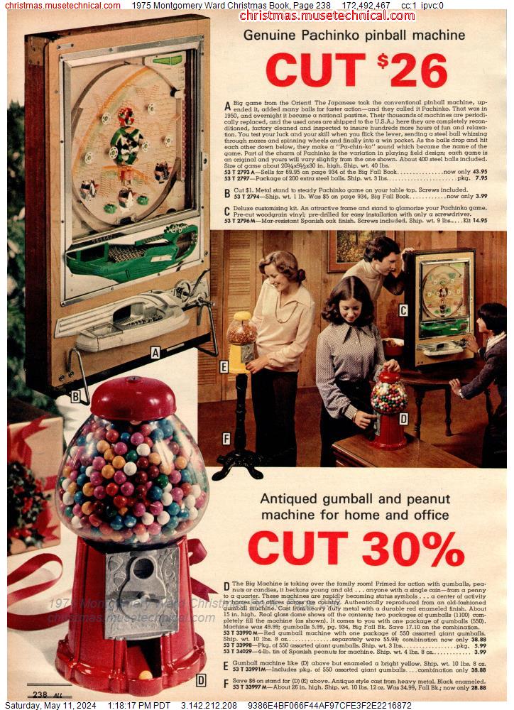1975 Montgomery Ward Christmas Book, Page 238