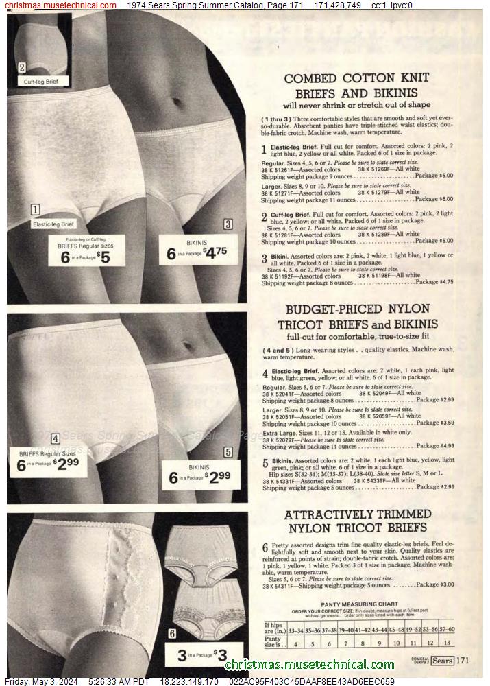 1974 Sears Spring Summer Catalog, Page 171