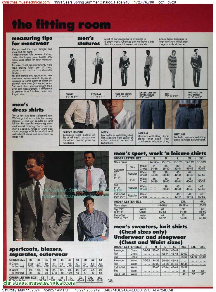 1991 Sears Spring Summer Catalog, Page 948