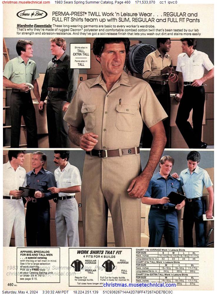 1983 Sears Spring Summer Catalog, Page 460