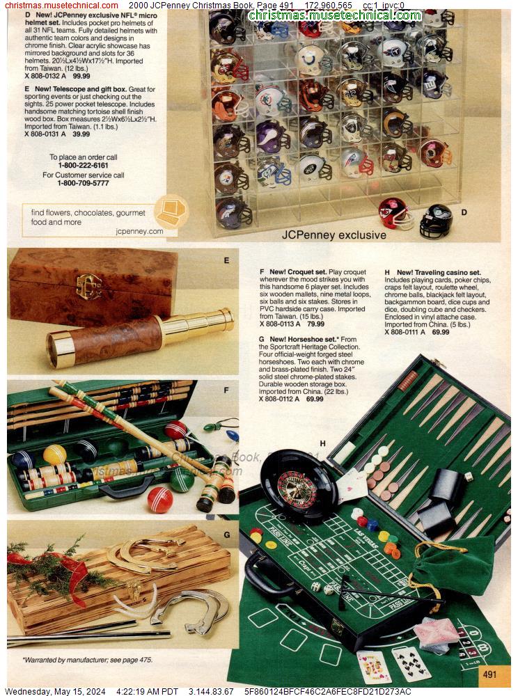 2000 JCPenney Christmas Book, Page 491