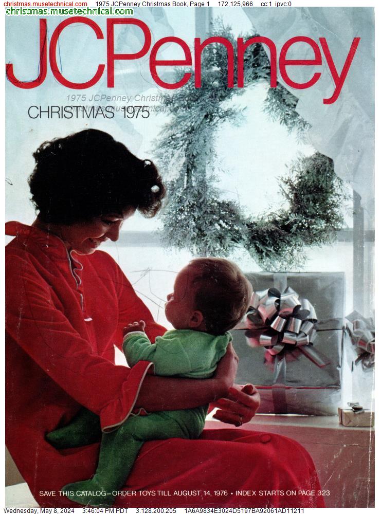 1975 JCPenney Christmas Book, Page 1