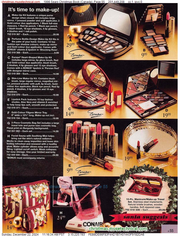 1996 Sears Christmas Book (Canada), Page 55