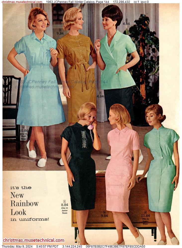 1963 JCPenney Fall Winter Catalog, Page 144