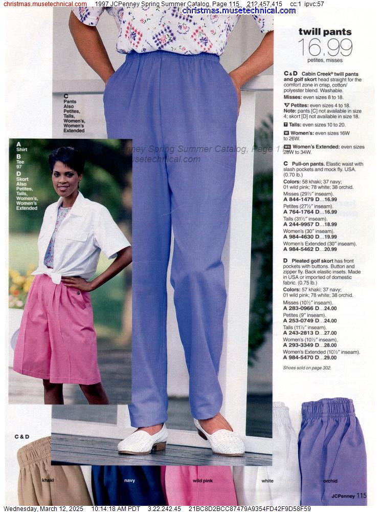 1997 JCPenney Spring Summer Catalog, Page 115