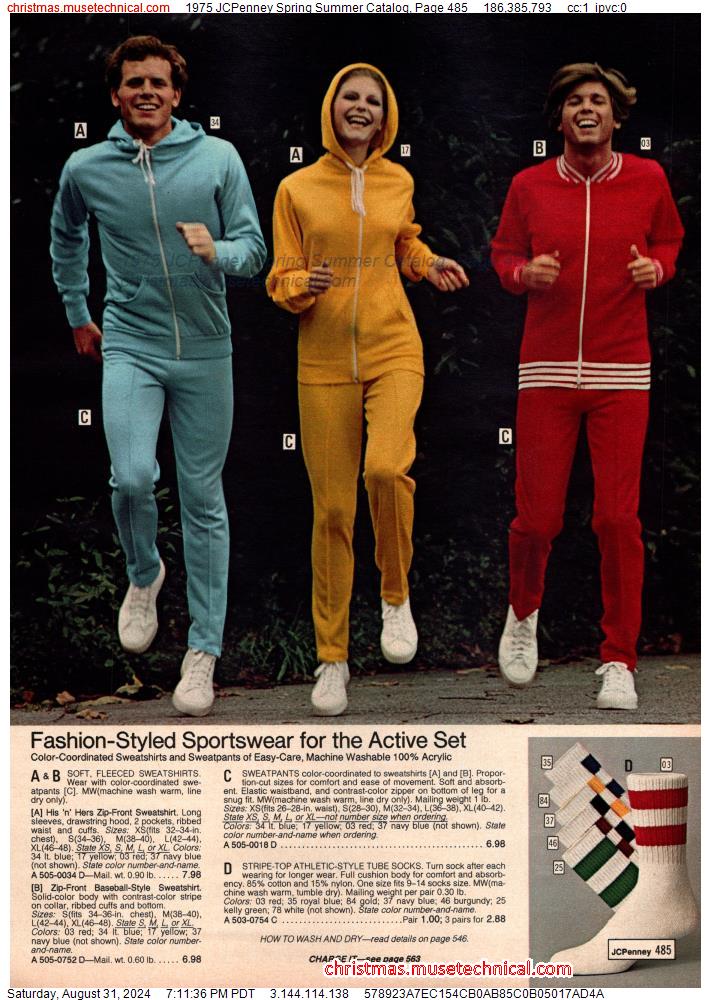 1975 JCPenney Spring Summer Catalog, Page 485