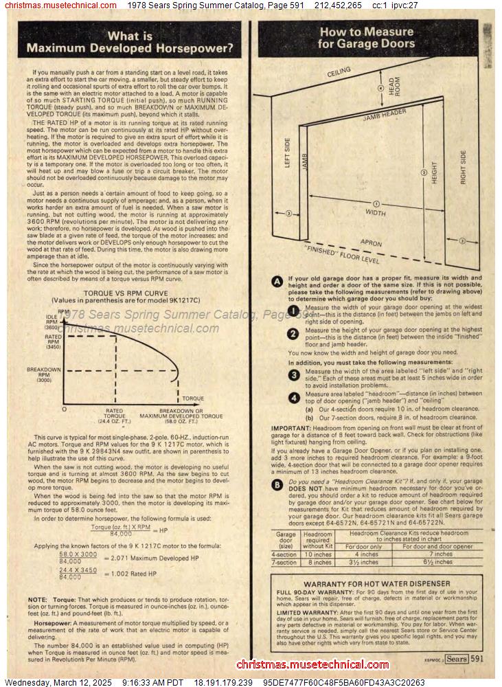 1978 Sears Spring Summer Catalog, Page 591