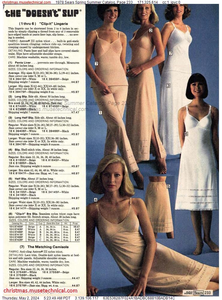 1978 Sears Spring Summer Catalog, Page 233