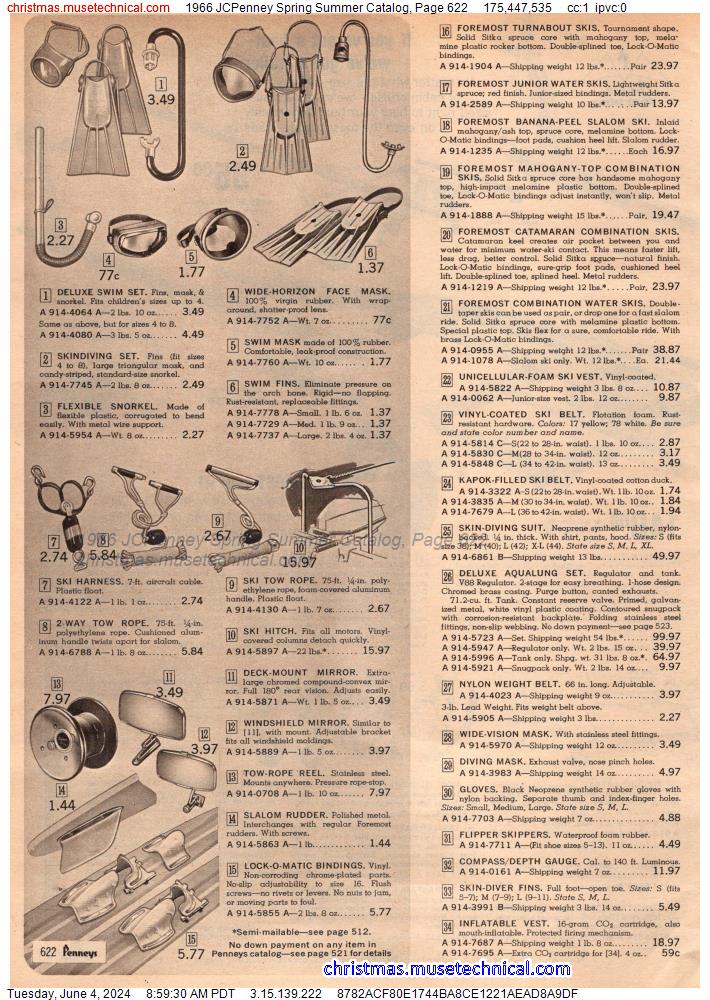 1966 JCPenney Spring Summer Catalog, Page 622