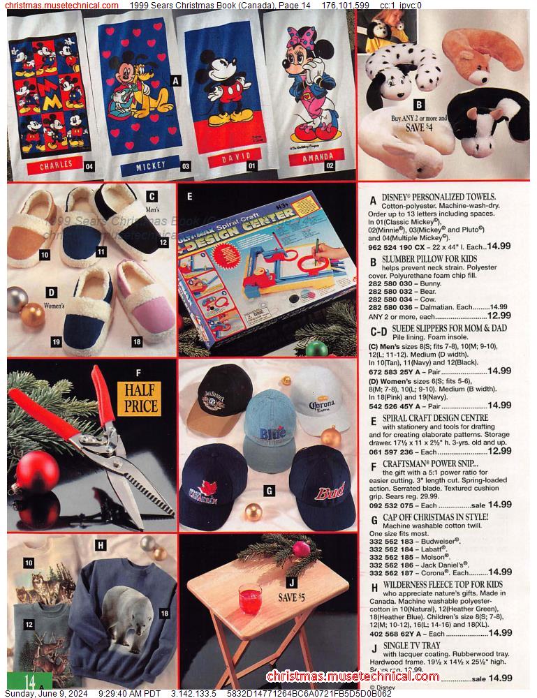 1999 Sears Christmas Book (Canada), Page 14