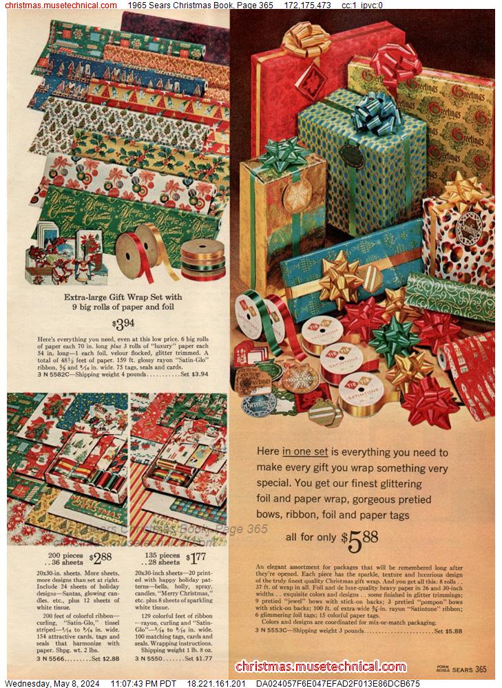 1965 Sears Christmas Book, Page 365