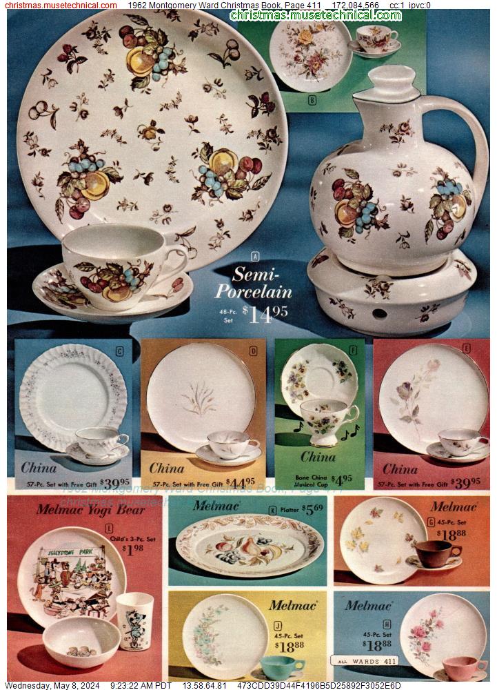 1962 Montgomery Ward Christmas Book, Page 411