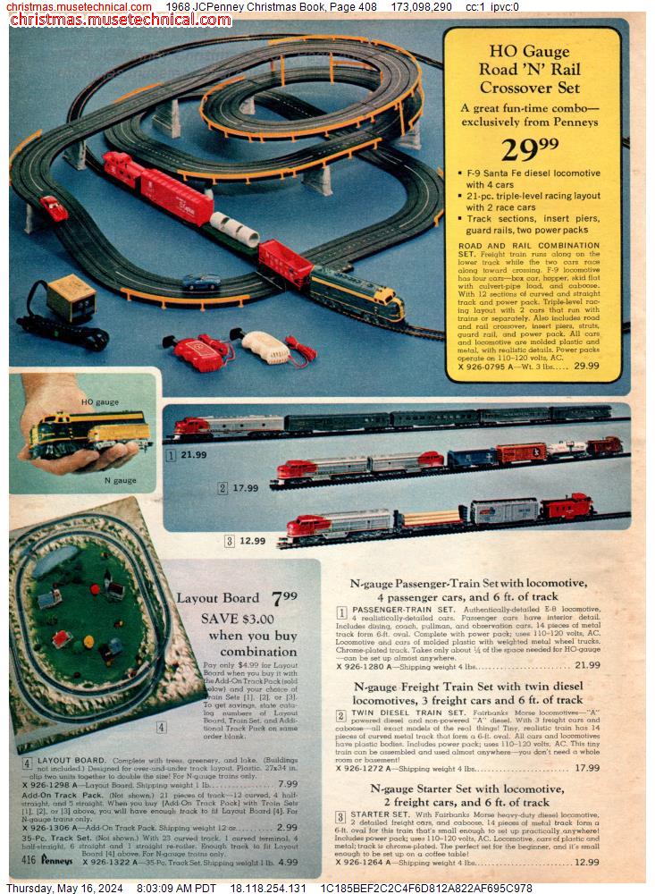 1968 JCPenney Christmas Book, Page 408