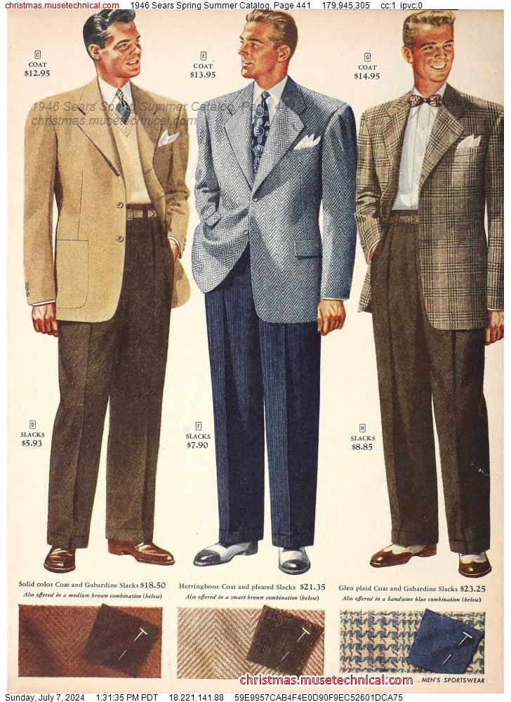 1946 Sears Spring Summer Catalog, Page 441